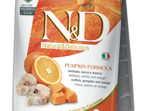 N/D Pumpkin Merluzzo Arancio Adult medium&maxi kg 12