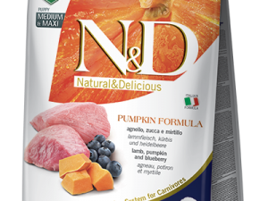N/D Pumpkin Agnello Mirtilli Puppy medium&maxi kg 12