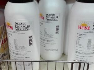 Olio di Fegato di Merluzzo kg 1 Vitasol